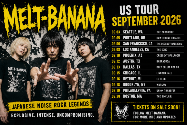 Melt-Banana September 2026 US Tour